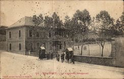 CPA Belfort the Barracks Bougenel Militaria