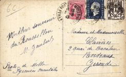 CPA the Eastern Pyrenees (Valley of Tech) Prats de Mollo View of Ville Le Bell-tower of 1245