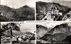 CPA Vernet Les Bains Mountain and Peak of Canigou St Martin of Caigou View Caigou