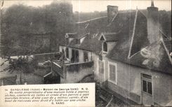 Casa de CPA Gargilesse de la arena de George