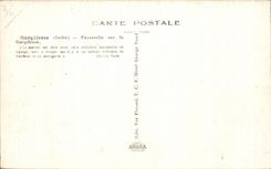 Pasarela de CPA Gargilesse en Gargilesse