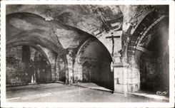 Cripta subterrAneo de CPA Gargilesse de la iglesia de Gargillesse