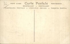 CPA Gargilesse el hueco con los ninos negros del puente