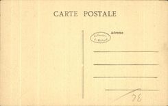 CPA Gargilesse Interieur de la iglesia Moumuent Historique clasifica