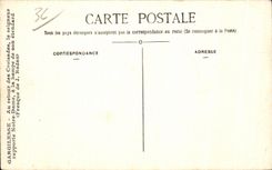 CPA Gargilesse con la vuelta de las cruzadas el senor Brings detrAs Notre Dame al poste de su estAndar