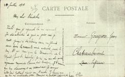 CPA Le Chansons de Jean Rameau illustrees la laiss ras tu Qu tu prend Folklore Costume