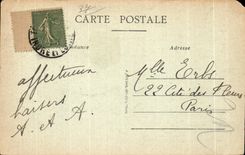 Vuelta de CPA Chenonceaux Le Castle Wing Thomas BohierLa de las marcas y de los levis del puente