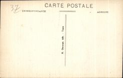 Avenida del castillo de CPA Chenonceaux Le Chateau Le