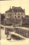 CPA Chenonceaux Le Castle Wing Thomas Bahier and the Port