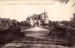 CPA Chenonceaux Le Castle dimensions Northern Entrance