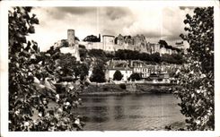 CPA Chinon Ruins Of the Castle Vienna