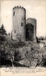 CPA Restes de Chateau feodal de cinq mars Tours du 16eme