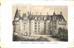 CPA Indree y el castillo de Loire de Langeais