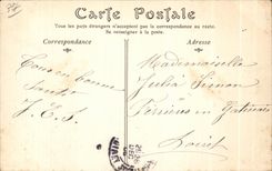 Ruinas de CPA Langeais del castillo viejo de I