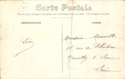 CPA Loches Le castle and I church Saint Bear