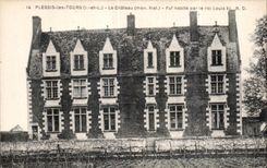 CPA Plessis les Tours Le Chateau (mon hist) Fut habite par le rol Louis
