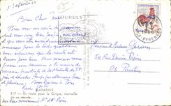 CPA Gavarnie On the way For the Circus Wonder of this World