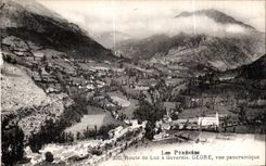 CPA Gavarnie the Pyrenees Route of Luz has Gedre Panoramic View
