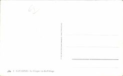 CPA Gavarnie Le Circus Seen of Village