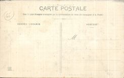 CPA the High Pyrenees Cauterets In the valley of Lutour Le Gave and the mule track Cows