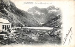 CPA Cauterets Le Lake Estom