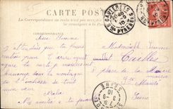 CPA Cauterets Pyrenees Le Casino Breach of Monne