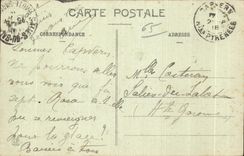 CPA Capvern the street and staircases of the walk Terrace of the casino