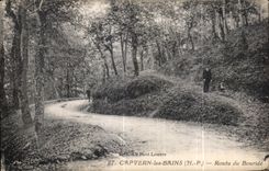 CPA Capvern les Bains Road of Bouride