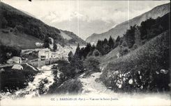 CPA Bareges Seen On Saint the Justin