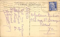 CPA Bagneres de Bigorre Seen from of the Gardens of I Old people's home