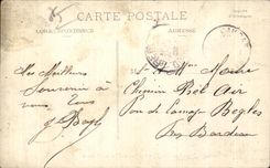 CPA Bagneres de Bigorre Walk of Coustous