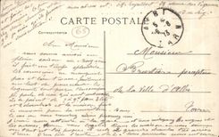 CPA the Pyrenees Bagneres de Bigorre View Palomieres