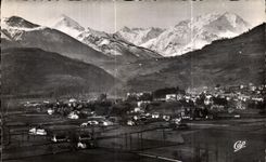 CPA Argeles Gazostet las montanas Azun