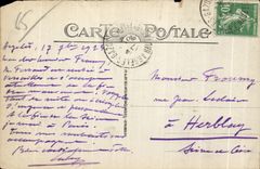 CPA Argeles Gazost visto de hotel