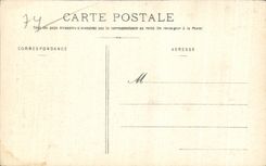 CPA High Savoy Megeve the Martyrdom Deposition