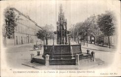 CPA Clermont-Ferrand la fuente de Jacques Amboise