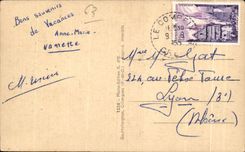 CPA L Auvergne Quand te rinarai Cliarmon Clermont Folklore costume