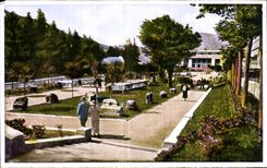 CPA the Mount Gilds the Park of the Casino