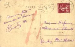 CPA Auvergne Transport du lait au Buron 