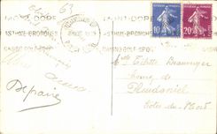 CPA the Mount Gilds Funicular of the Capuchin