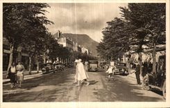 CPA La Bourboule Le Boulevard Georges Clemenceau