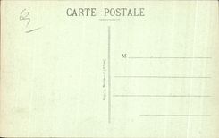 CPA Bourboule the Stopping of Machines electric Auvergne Illustree