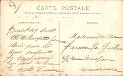 CPA Puy De Dome Sheep Sheep Shepherd