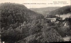 CPA Chatel Guyon el parque mAs alto y la boquilla