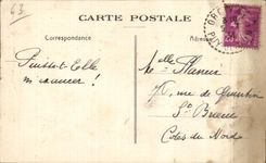 CPA Orcival Statue Miraculous Couronnee on May 3rd 1894