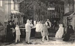 CPA the mount Gilds Hydropathic establishment Source of the Pantheon