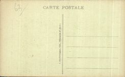 CPA L Auvergne Couple Folklore Costume Canard Duck 