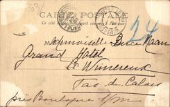 CPA L Auvergne Heureux Couple Folklore Costume