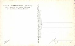 Balneario termal de CPA Chatelguyon y lugar turistico de Brosson