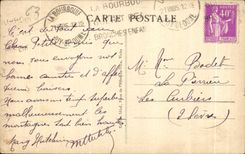 CPA L Auvergne Pittoresque La Bourboule Les Cariatides Hotels des Postes et la Dordogne